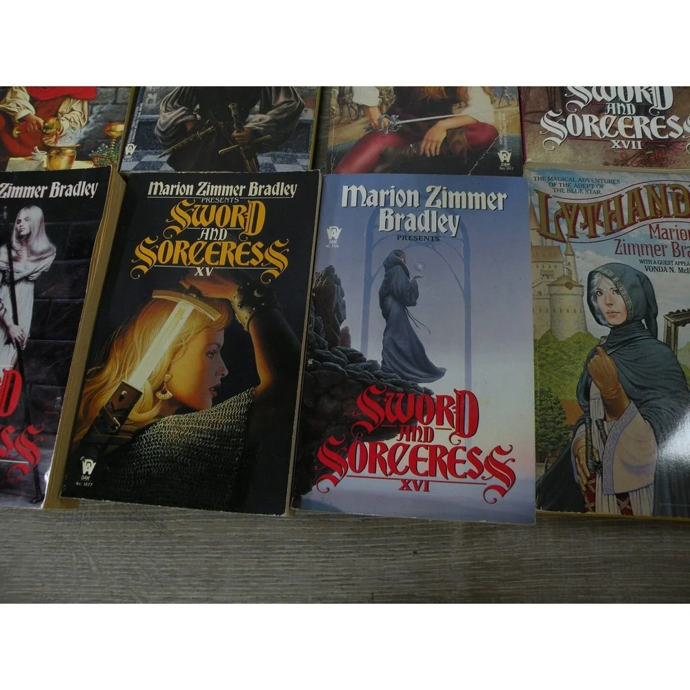 Marion Zimmer Bradley Sword and Sorceress Collection Lot 15 Books Paperback